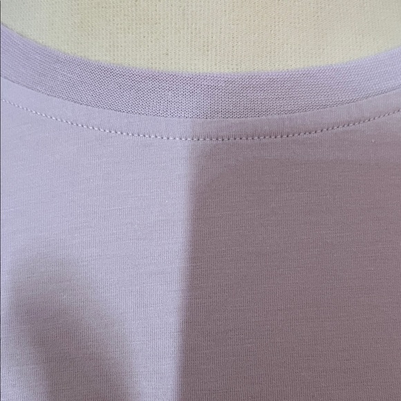 Lavender Long Sleeve Breathable Athletic Tee by ATHLETA Cotton Classic Tee - Picture 4 of 10